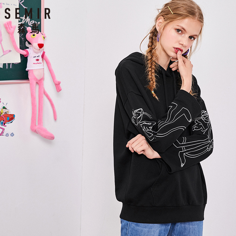 Sweatshirt femme SEMIR   en Coton - Ref 3216774 Image 3