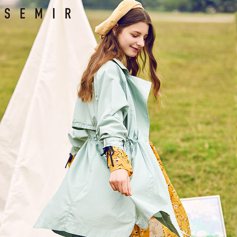 Trench pour femme SEMIR   en Coton - Ref 3228104 Image 3