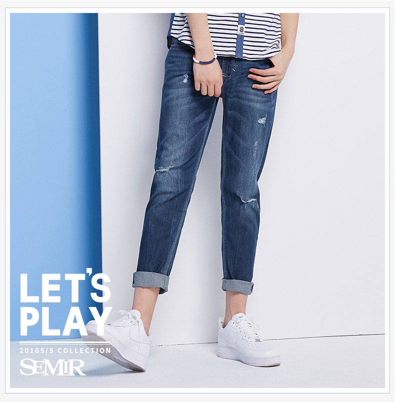 Jeans pour jeunesse SEMIR en CVC pour été - Ref 1475025 Image 9