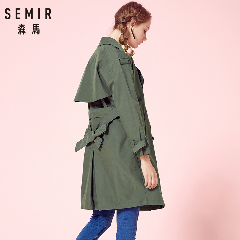 Trench pour femme SEMIR   en Coton en Coton - Ref 3228341 Image 3