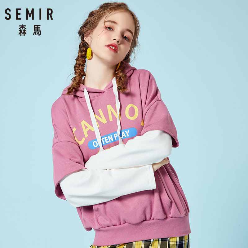 Sweatshirt femme SEMIR   en Coton - Ref 3217651 Image 2