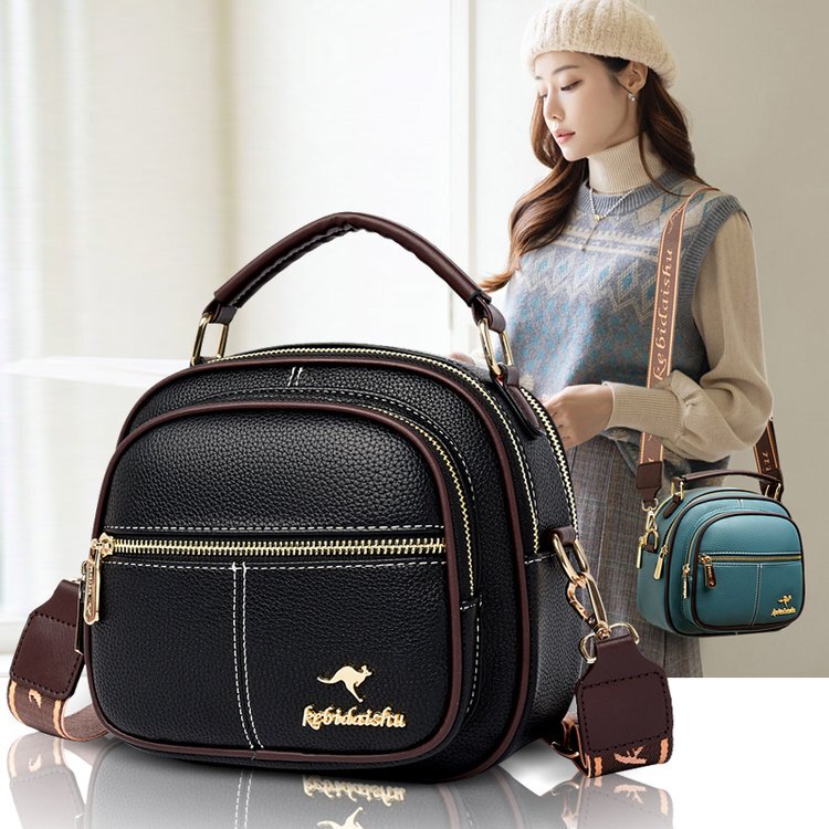 This Year's Trendy Multi-Layered Women's Bags Are Fashionable and Versatile, Large-Capacity Handbags, Shoulder Bags, Crossbody Bags, and Mom Bags