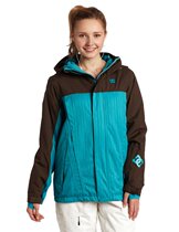 DC Ladies Outdoor Lianhood ski suit Ski Waterproof Warm D32 US Direct Mail