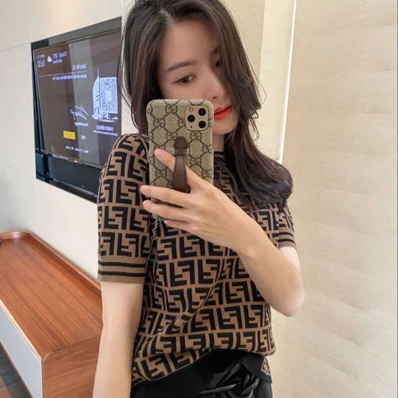 High-End European Wool Knitwear Short-Sleeve Women's Inner Wear 2026 Full-Print Jacquard Round-Neck Pullover Outerwear Long-Sleeve Sweater High-End European Wool Knitwear Short-Sleeve Women's Inner Wear 2026 Full-Print Jacquard Round-Neck Pullover Outerwear Long-Sleeve Sweater
