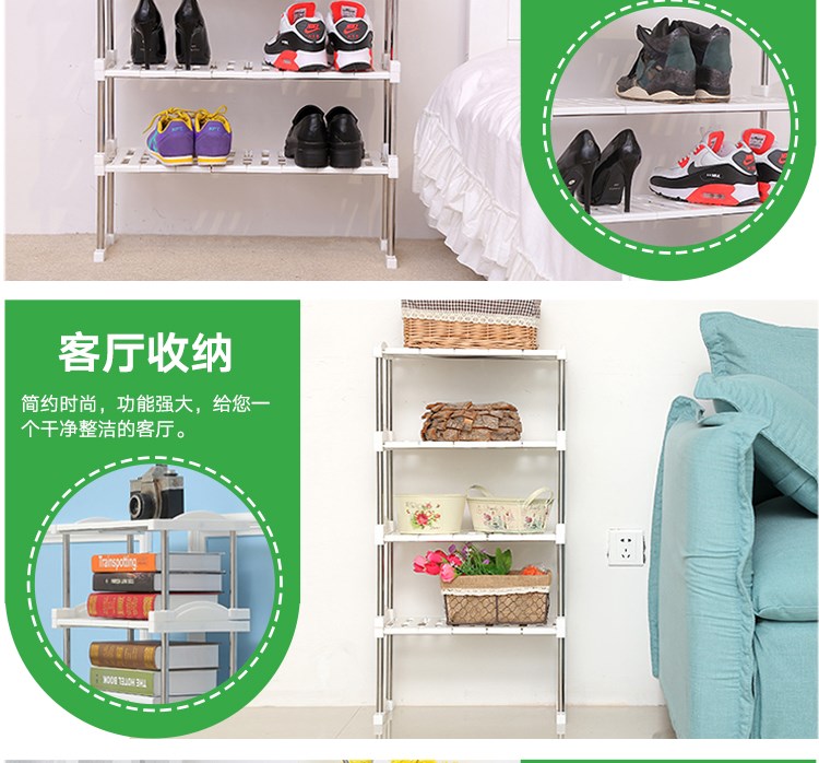 móc dán tường trong suốt Vách ngăn hình chữ nhật văn phòng đơn giản nhỏ cửa hàng bách hóa đa năng quần áo dụng cụ nhà bếp ba lớp lưới tủ tủ nhiều lớp giá - Trang chủ giá để đồ chơi cho bé