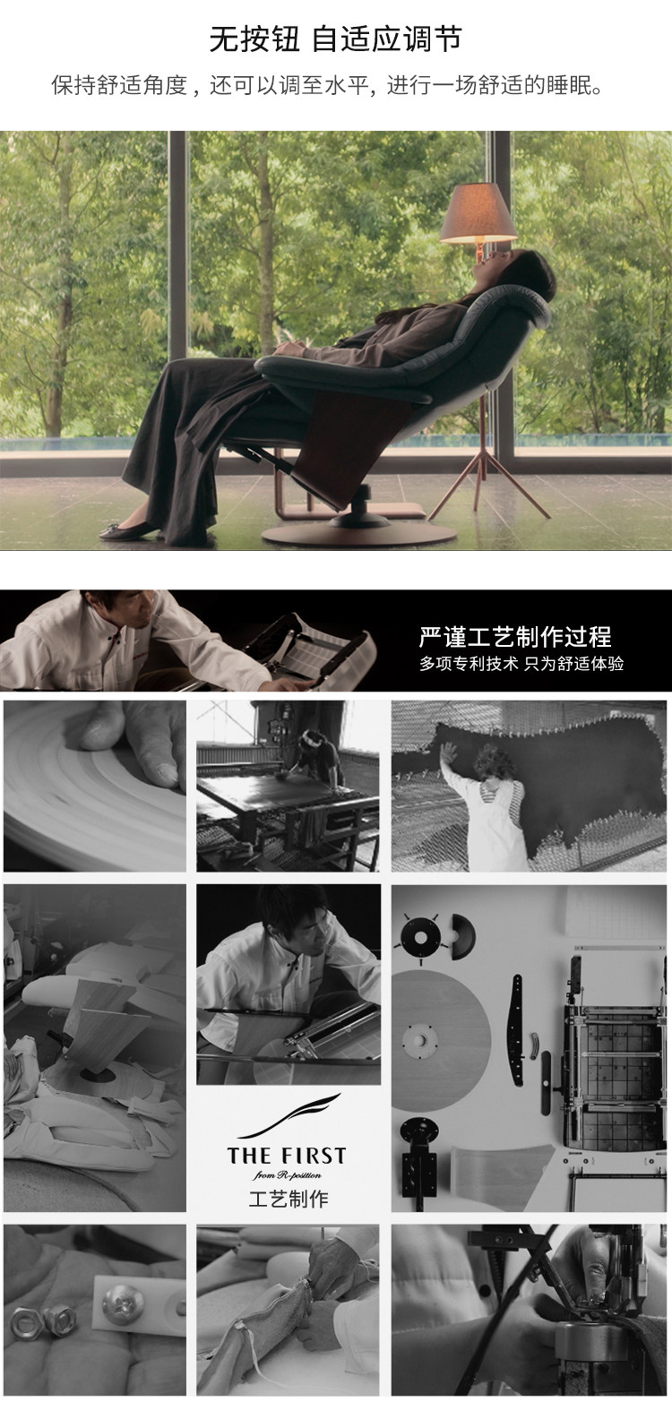 Мягкое кресло 日本karimoku进口单人沙发椅大号真皮椅书房躺椅实木款ru76新款 Other home
