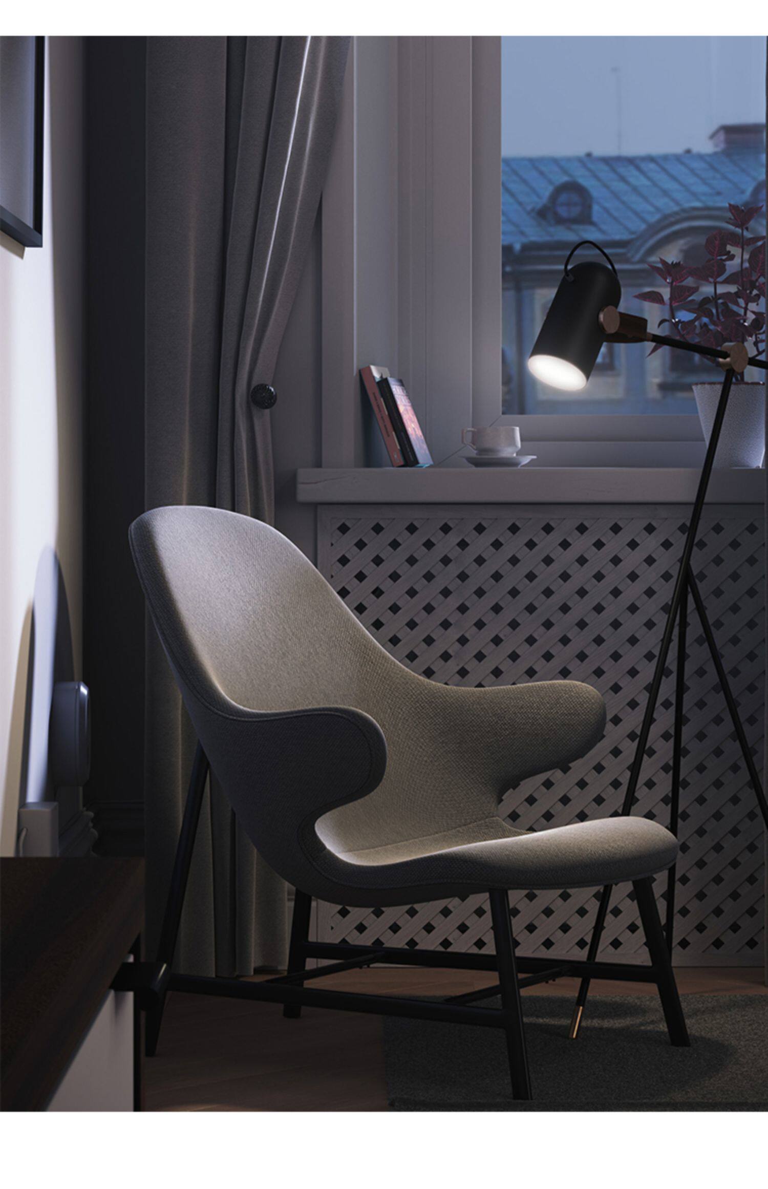 Мягкое кресло 光无垠丹麦＆tradition餐厅客厅进口休闲椅卧室书房现代简约catch OTHER