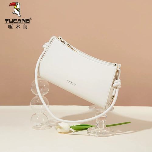 Сумка через плечо, небольшая сумка подмышку, сумка на одно плечо, из натуральной кожи, коллекция 2023, премиум класс