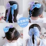 Детская заколка для волос с бантиком, аксессуар для волос, повязка на голову для принцессы