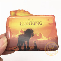  (Epoxy refrigerator sticker)Cartoon creative advertising gift magnetic refrigerator sticker Lion movie high-end magnetic sticker
