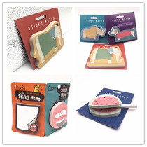  Sticky notes stickers Cute creative cartoon sticky notes notebook advertising custom color stationery system customization