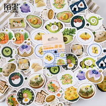 Mo original boxed stickers encounter delicious creative fresh hand tent decoration universal sealing stickers 46