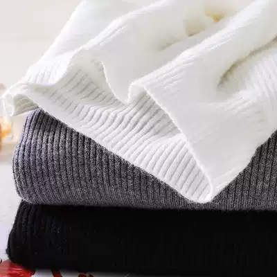 Pregnant women's autumn and winter clothes short pure color simple pregnant women's sweater autumn and winter stretch knitted pregnant women's inner clothes