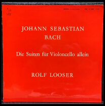 Rolf Looser Cello Bach No No No No 1 5 Swiss front page VDE 1LP* black glue