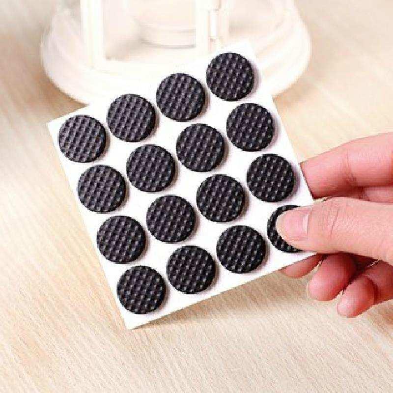 32pcs rubber self adhesive furniture protection cushion pads