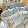 Class A pure cotton double-layer yarn cotton four-piece set 2026 new bed sheet quilt cover bed sheet cover dormitory three-piece set