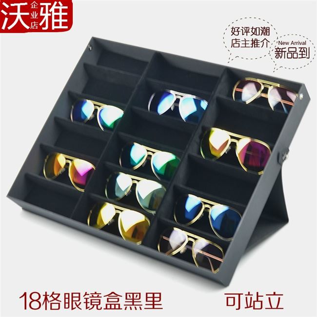 Kính hộp lưu trữ Hiển thị di động hộp lưu trữ kệ nhà lưới mắt cáo đặt hộp hiển thị đạo cụ khung lưu trữ - Kệ / Tủ trưng bày kệ tủ trưng bày