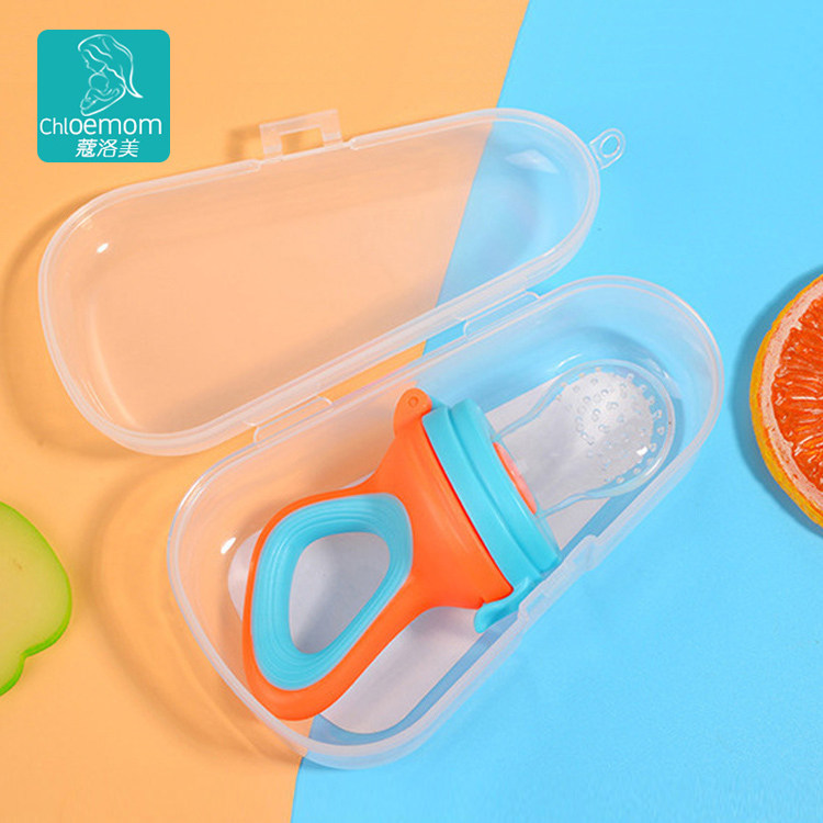 Baby food bite music baby eat fruit non-staple food tool molar stick tooth fixer toy fruit and vegetable music bag