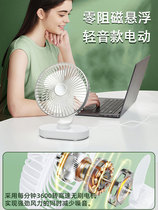Mini desktop electric fan office desk portable home student dormitory portable audio desktop small fan charging