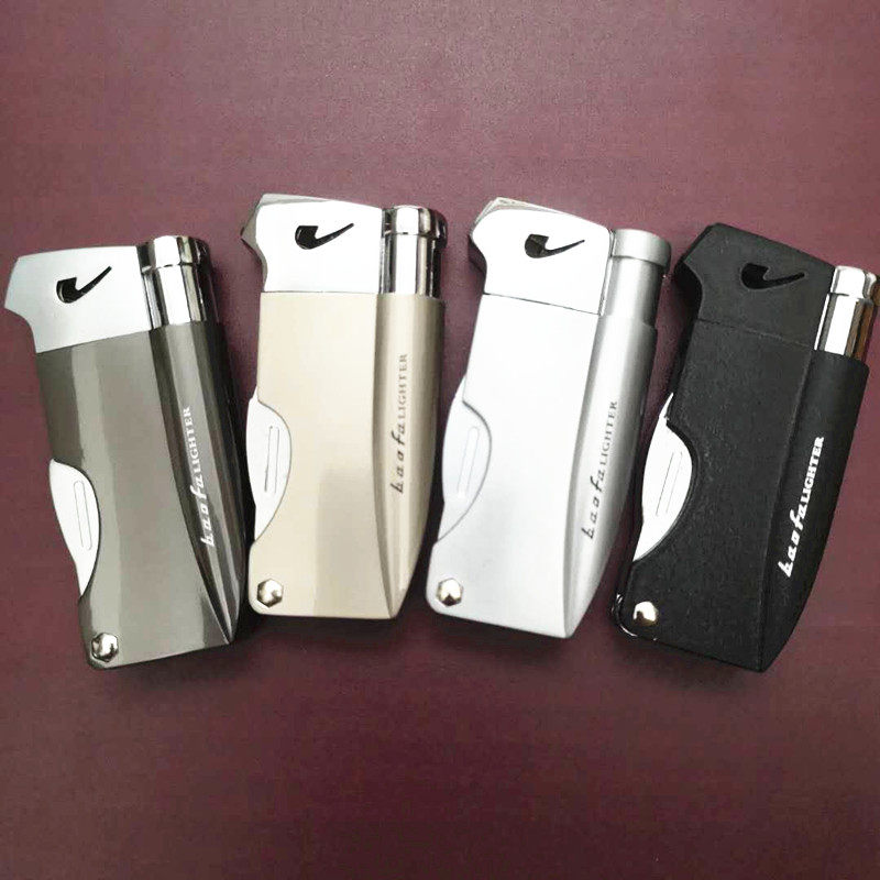 Division Pike inflatable lighter personality Inclined Fire Smoke Bucket Machine with Tobacco Fighting Tool Multifunction Creative Point Cigar