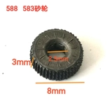 Zorro 583 Sealing Circle 607 588 537 Угольные вежливые лунные аксессуары творческие суббочные песчаные колеса Стальная колесная карта