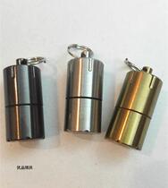 Original 618 Dolphin Mini Small Kerosene Lighter Outdoor Waterproof Send Waterproof Ring Cotton Flint