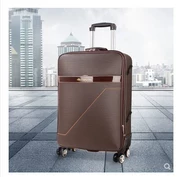 Vali du lịch vali xe đẩy 2 inch nam và nữ hộp hành lý 22 inch phổ quát bánh xe kinh doanh 26 mật khẩu PU da thủy triều