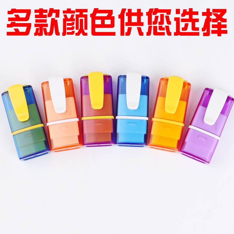 Engraving Stamp Engraving Name Badge Personal Name Chapter ten thousand Times Stamp Handbill Seal Making Custom Name Badge Seal Private Chapter-Taobao