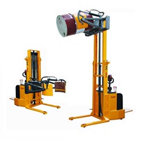 All - electric oil drum elevator tank holding roller rolling truck YL 420 oil drum high car fully automatic