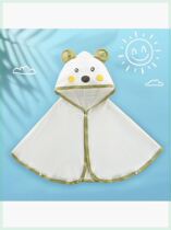 Baby Ice Silk Sun Protection Clothes Small Month-old Baby Outing Cloak Cloak Male Toddler Summer Childrens Thin Coat