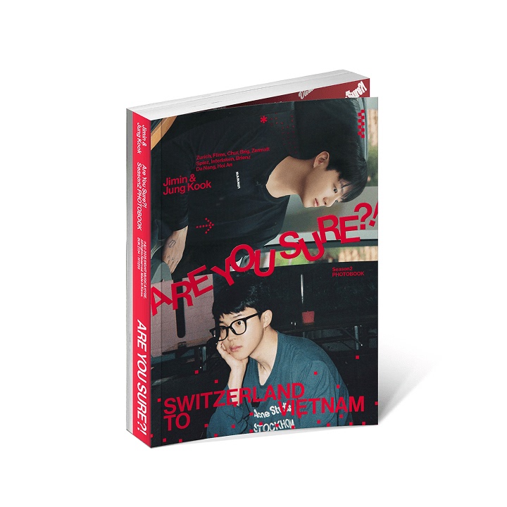 Jungkook Kim Jimin Kook (Bts) Are You Sure?! Season2 Guo Min Photo Album