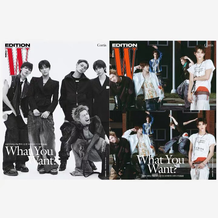 Brand New Genuine Cortis-Magazine W Korea October 2025 Issue [Only Includes Supplementary Booklet] Roasted Pig's Trotters