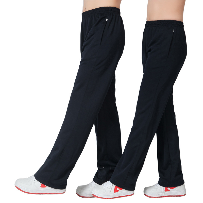 2022 Jiamusi Running Spring and Autumn Black Sports Pants Men's and Women's Trousers Couples Running Fitness Sports Pants