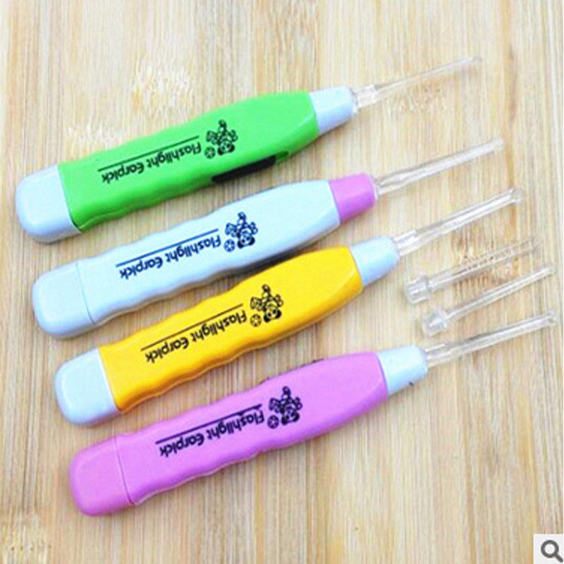 Luminous ear dig ear dig ear dig ear dig hand - electric ear spoon 