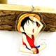 One Piece Navigation King Anime Ngoại vi Quà tặng dễ thương Mặt dây chuyền nhỏ Keychain Luffy Escho Basolo Xung quanh - Carton / Hoạt hình liên quan