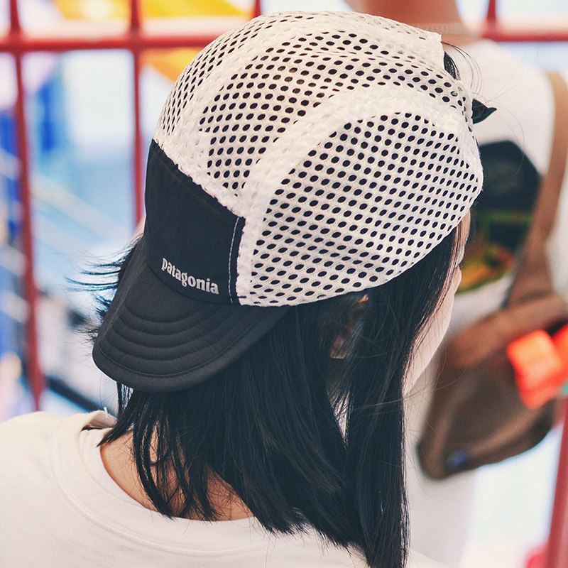 Bata Patagonia Duckbill men and women outdoor light breathable off-road running sun hat sweat absorbing 28818