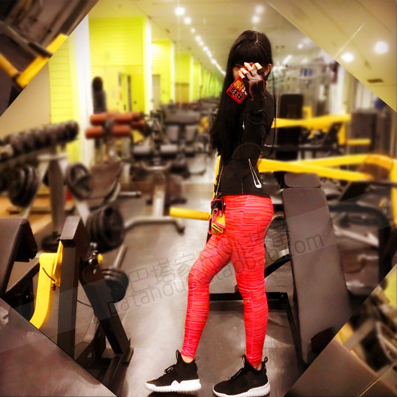 UA Anderma Woman Running Yoga Fitness Fitness Arm Thin Stretch Stretch Skin Trousers Training Light Sports Pants