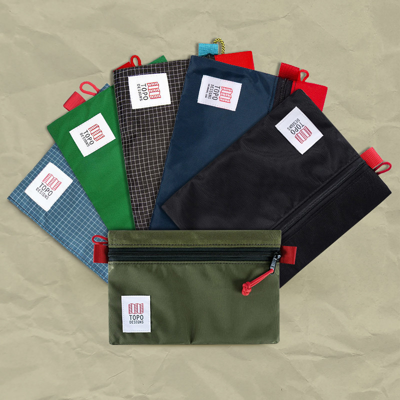 New multi-color spot TOPO DESIGNS men's and women's handbags wallet card bag Passport bag storage bag finishing bag