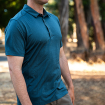 Archaeopteryx lapel polo shirt Arcteryx A2B mens wool blend sweat-absorbing quick-drying business short sleeves 21028