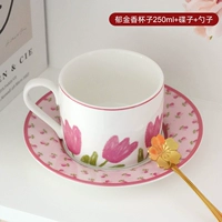 Tulip 250 мл+блюдо Отправить ложки