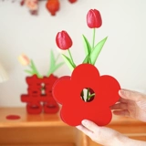 吾家婚品 Свадебная ваза со счастливыми словами из нетканого материала, стильная планировка свадебной комнаты, маленькая ваза, оригинальное изысканное украшение