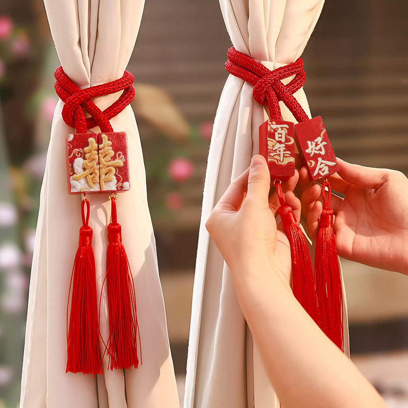 Curtain Clips with Magnetic Fasteners for Wedding Decoration and Wedding Room Curtain Tiebacks Curtain Clips with Magnetic Fasteners for Wedding Decoration and Wedding Room Curtain Tiebacks