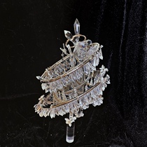 pinky22 luxurious natural crystal to hold a flower