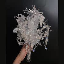 Ice and snow series custom brides to hold flower crystal pinky22