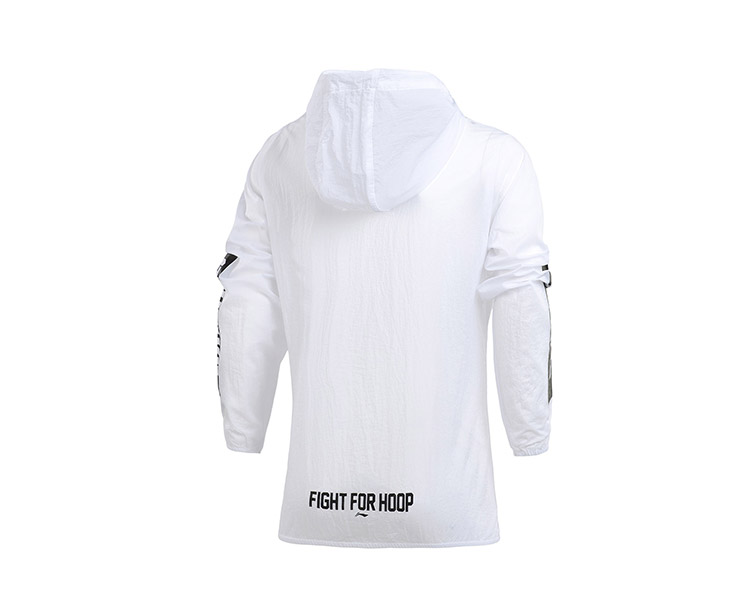 Counter Li Ning Women Windbreaker 2017 Dòng bóng rổ mới Kem chống nắng thời trang Áo khoác siêu nhẹ AFDM076 - Áo gió thể thao áo gió lót lông cừu uniqlo nữ