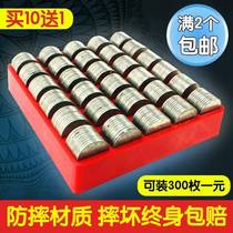 Plastic box for coins Special multi-function change box for coins One dollar mixed one corner and five corners for storage 