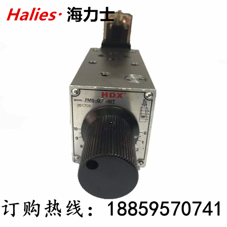 Taiwan Hydersen HDX electromagnetic throttle valve FMS-G4-02T FMS-G6-02T G8 02A G8 02B 02P