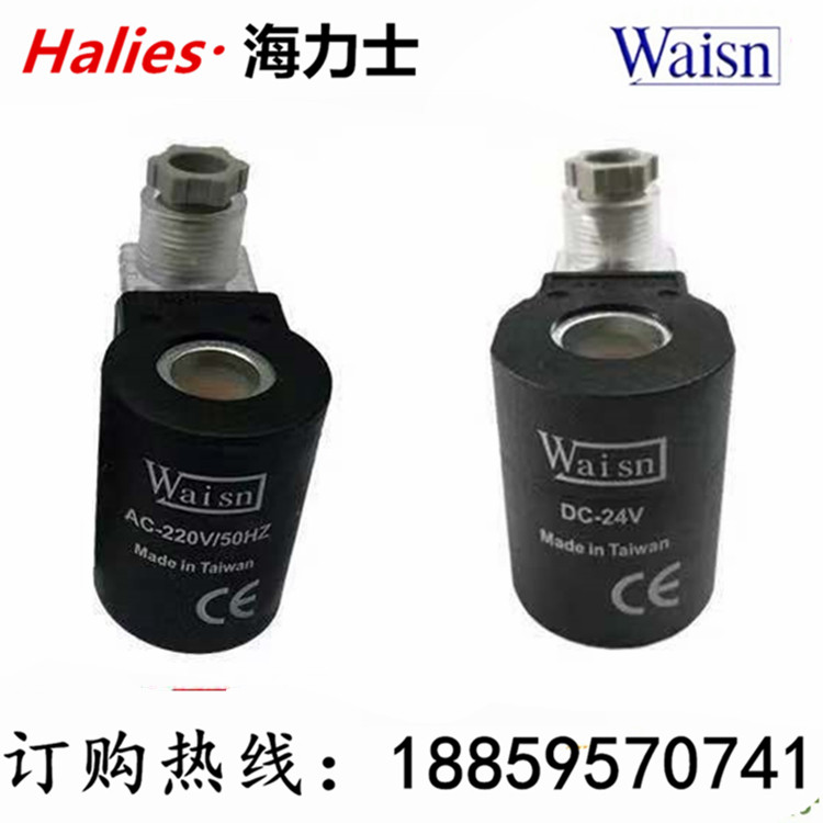 Taiwan Weisheng WAISN electric check valve CSV1601 DC24V AC220V lift valve CSV-02-01