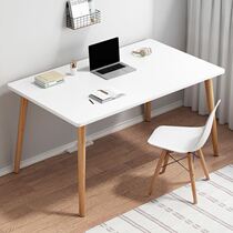 Dormitory table landing writing desk bedroom minimalist in rectangular modern computer desk