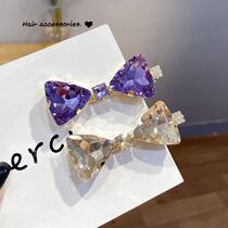Half-hair hairclip good-looking hairclip Super fairy creative Joker fashion back of the head bow headdress new fashion